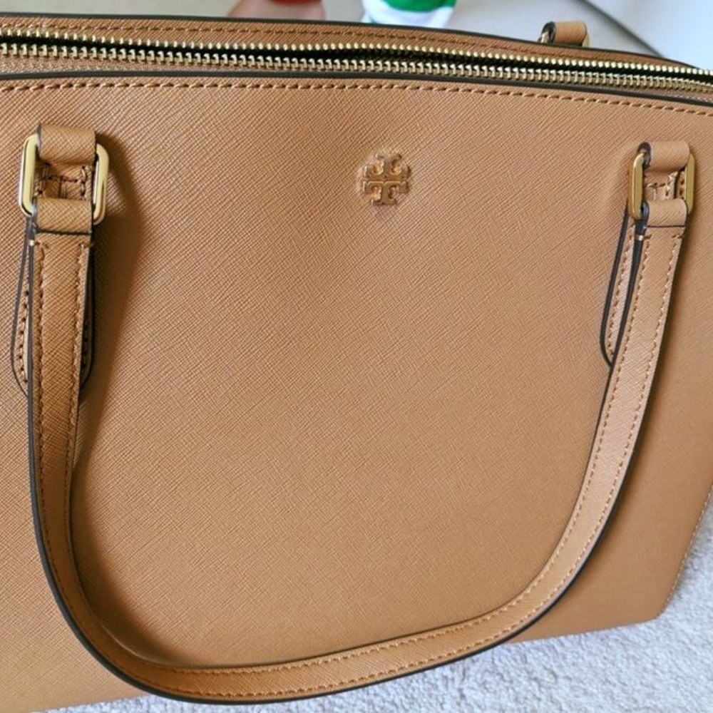 Tory Burch Emerson small top zip tote